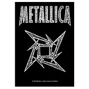 Metallica Ninja Star Fabric Poster Wall Hanging